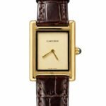 Royalex Classic Noir Tank Watch – Leather Strap