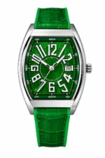 Royalex Luxury Tonneau Dial Watch – Premium Leather Strap - Image 3